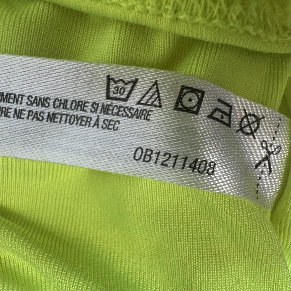Free People Movement Get Your Flirt On Shorts Size XS Highlight Yellow Neon Gym